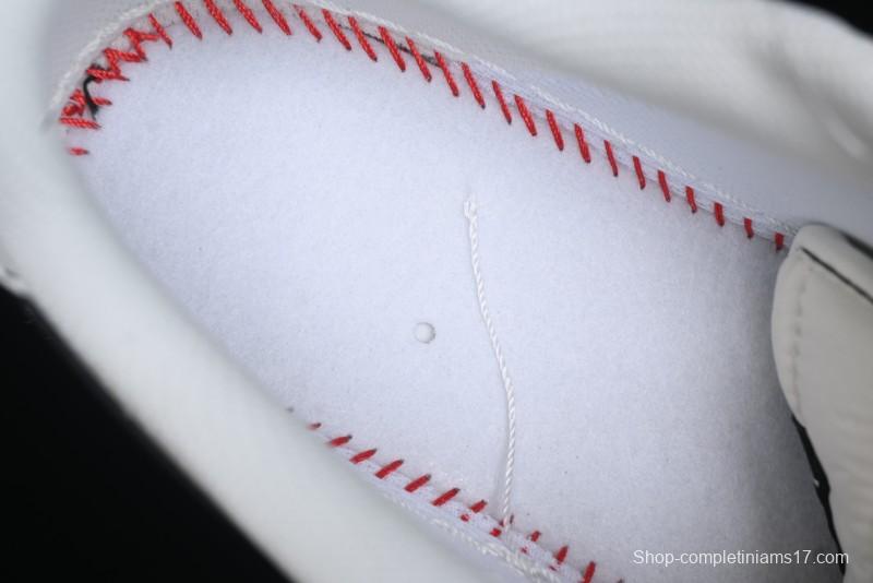 Nike Air Force 1 '07 Low Stussy Collaboration - White Black Swoosh Red Tab Low-Top Casual Sneakers - SJ6698-015