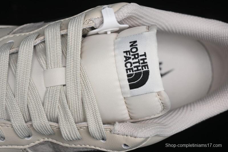 Nike Air Force 1 '07 Low The North Face Collaboration - Beige Black Red Sole Low-Top Casual Sneakers - XZ6188-309