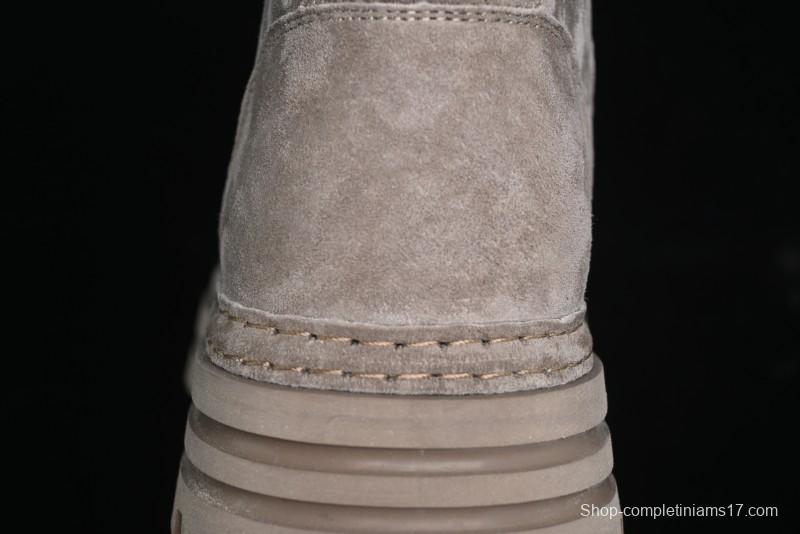 ECCO Cool Series Workwear Leather Anti-Slip Platform Chelsea Boots - 63890801001