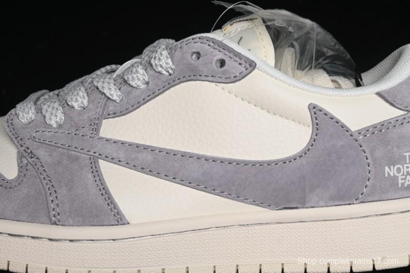 Nike Travis Scott x Fragment Design x Air Jordan 1 Low OG SP AJ1 Low Top Casual Sneakers - XS3086-001