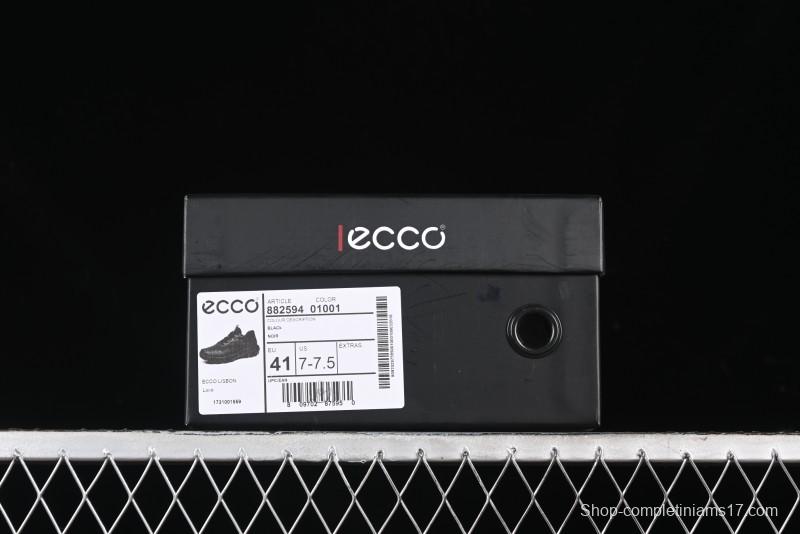 ECCO DRIVE Series Outdoor Waterproof Breathable Slip-Resistant Retro Fashion Patchwork Hiking Shoes - 88259401001