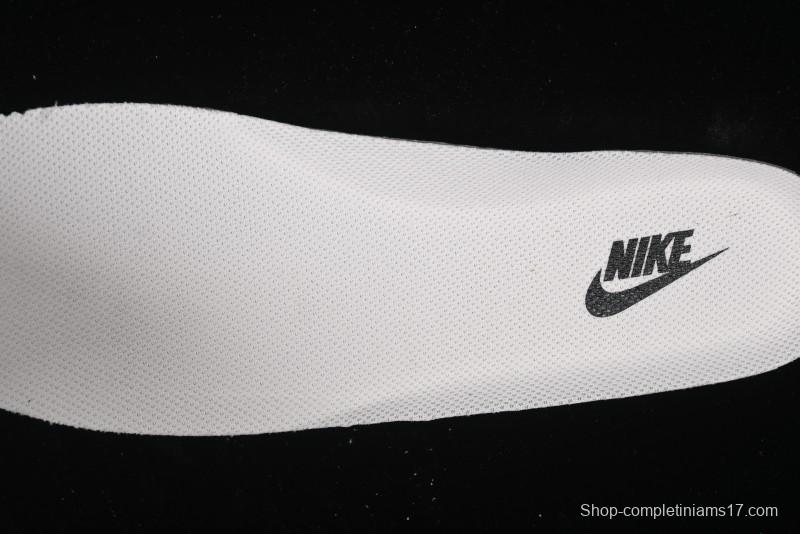 Nike Air Force 1 '07 Low Stussy Collaboration - Black Woven Label Low-Top Casual Sneakers - SJ6698-011