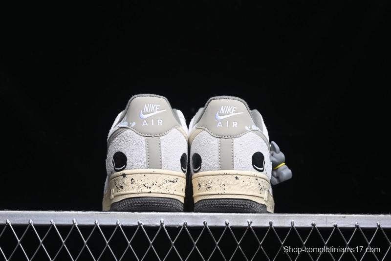 Nike Air Force 1 '07 Low Milk Cookie Custom Low-Top Casual Sneakers for Autumn Winter - KL1210-111
