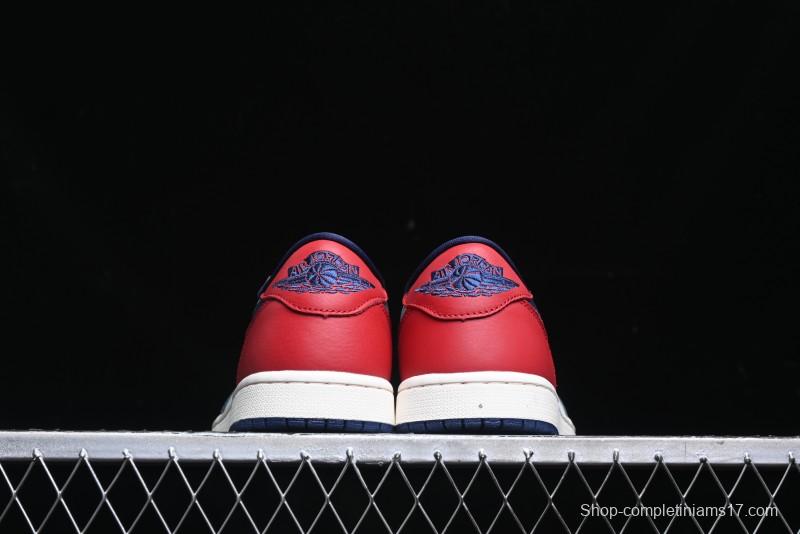 Nike Air Jordan 1 Low OG "Howard University" Casual Sneakers - HQ2993-100