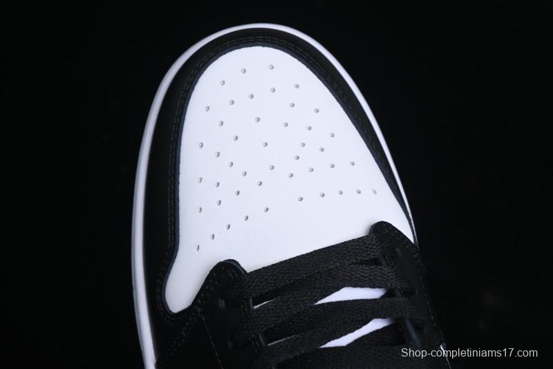 Nike Air Jordan 1 Low AJ1 Retro Casual Sneakers in Black/Brown - 553558-152