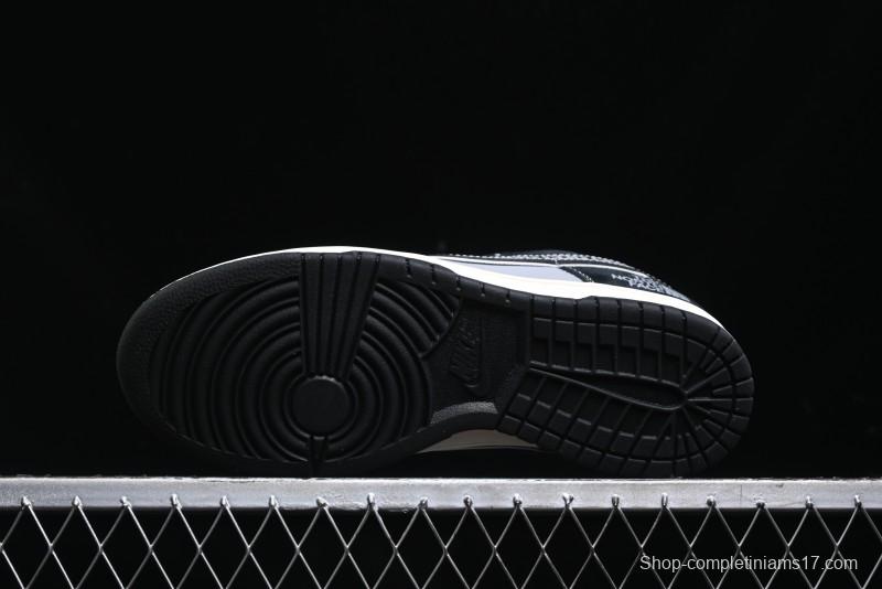 Nike SB Dunk Low The North Face Collaboration - EDG Print Anniversary Customized Low-Top Casual Sneakers - XS1086-005