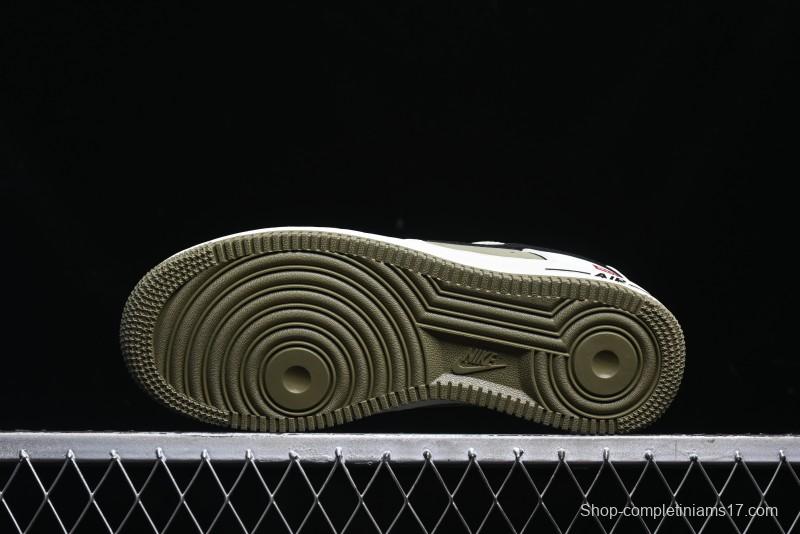 Nike Air Force 1 '07 Low Supreme Casual Sneakers in Military Green - CH6336-508