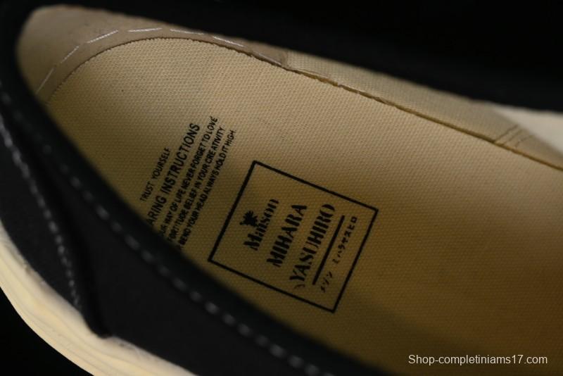 Wayne Original Sole Leather Low Sneaker with Deconstructed Ice Cream Sole - W.E5