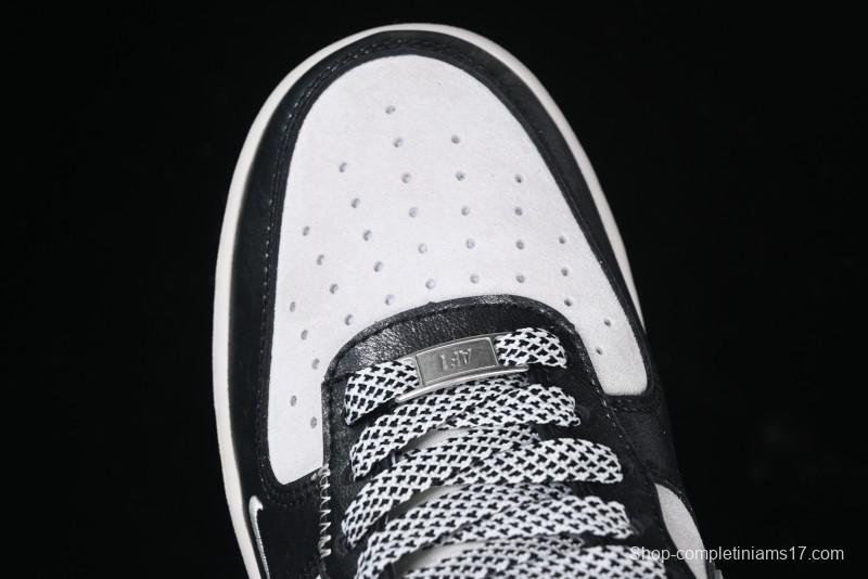 Nike Air Force 1 '07 Low The North Face Collaboration - Leather Graffiti Casual Sneakers - DM6688-008