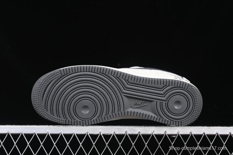 Nike Air Force 1 '07 Low The North Face Collaboration Beige Grey Check Grey Outsole Casual Sneakers - XZ6188-191