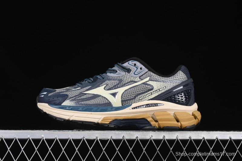 Mizuno Halo Mix Breathable Low-Top Casual Running Shoes - D1GH240805