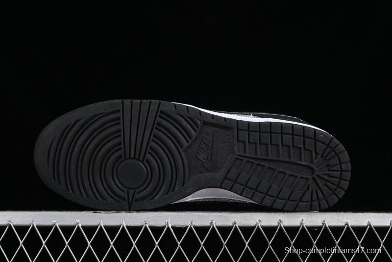 Nike SB Dunk Low Black Starry Sky Anniversary Custom Low-Top Casual Skate Shoes - LW1818-101