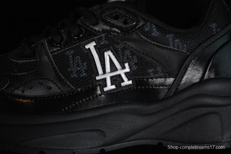 New York Yankees NY MLB Fast Ball Classic Monogram 24SS Retro Casual Running Shoes - 3ARNFSB4N07BKS