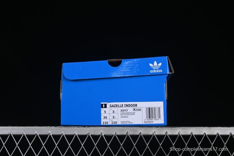 Adidas Originals Gazelle Indoor JI2717 Retro Casual Slip-Resistant Wear-Resistant Low-Top Sneakers