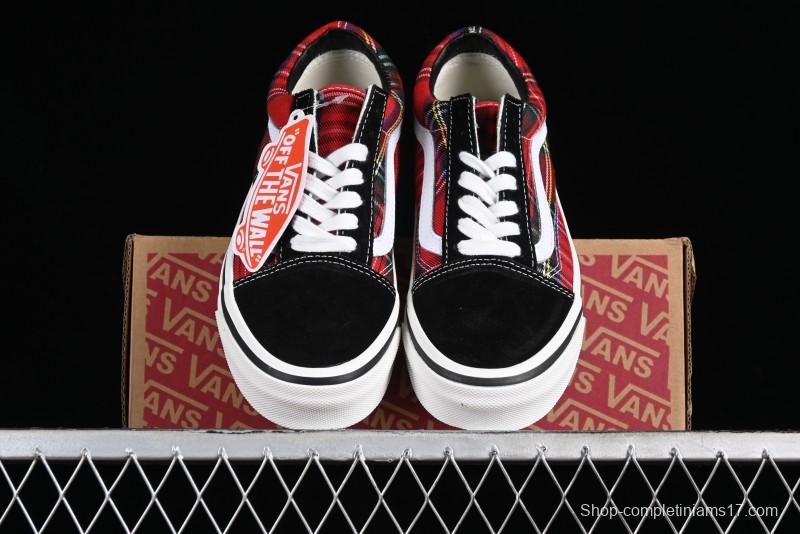 Vans Old Skool 36 DX Anaheim Collection Checkered Low-Top Canvas Sneakers - VN0A38G2PXC
