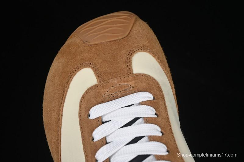 Loewe Ballet Runner 2.0 Sneakers Retro Style Lightweight Training Shoes - Apricor