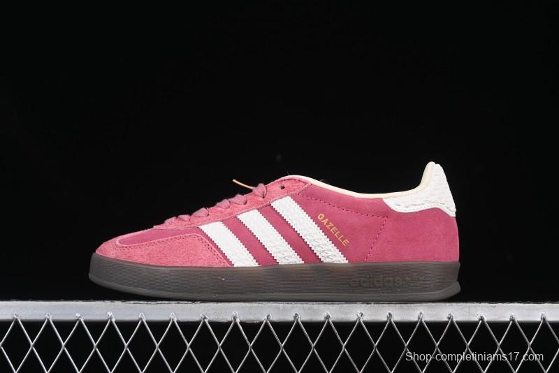 Adidas Originals Gazelle Indoor Retro Casual Anti-Slip Wear-Resistant Low-Top Skate Shoes - IF1809