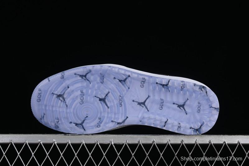 Nike Air Jordan 1 Low Golf AJ1 Retro Golf Shoes with Laser Patent Leather and Double Hook Design - FZ4159-100