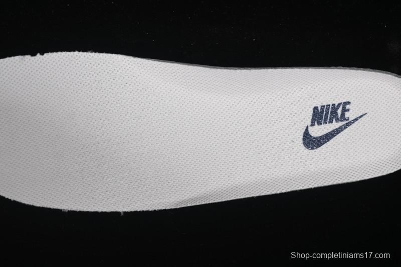 Nike Air Force 1 '07 Low The North Face Collaboration Grey Blue Double Swoosh Casual Sneakers - XS1958-520