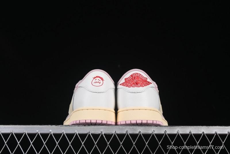 Nike Travis Scott x Air Jordan 1 Low OG Retro Sneakers - DM7866-600