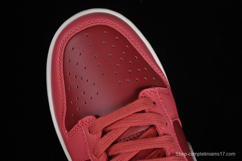Nike Dunk Low SB Casual Sneakers in Strawberry Bear Colorway - DD1503-603