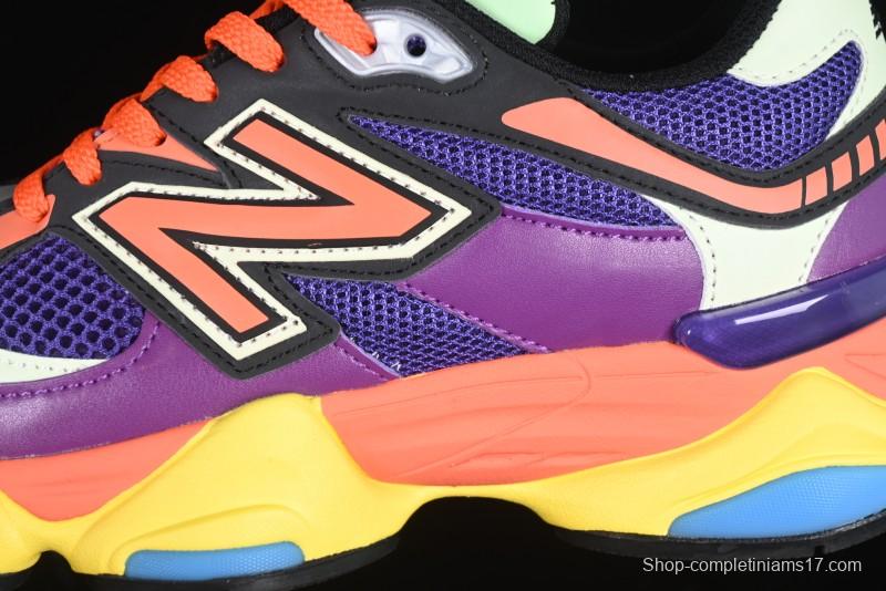 New Balance 9060 Retro Casual Running Sneakers with ABZORB Cushioning Technology - U9060NBX