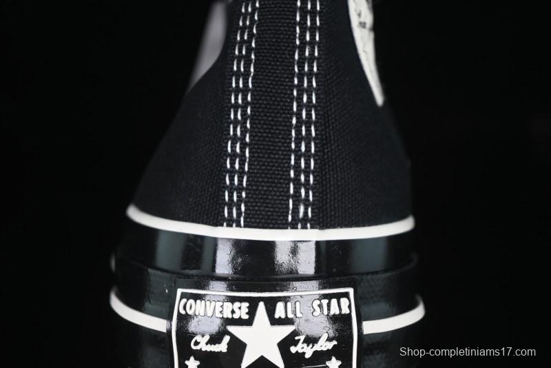 Converse Chuck 1970s High Top Canvas Sneakers with Star Stitch Design - A15743C