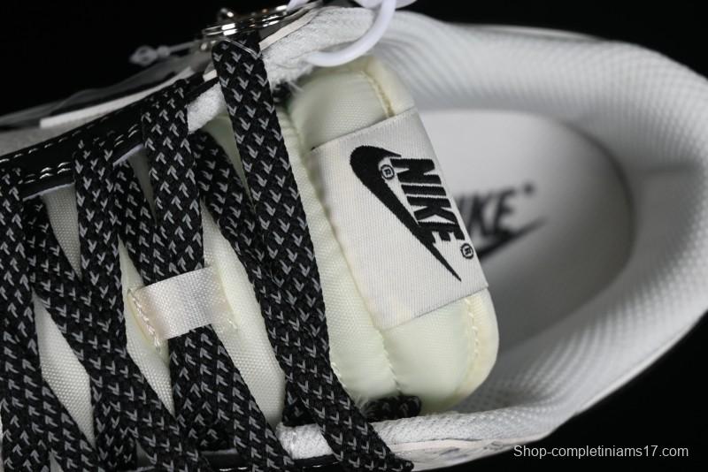 Nike Supreme x SB Dunk Low Stone Island Collaboration - Beige Black Starry Sky Anniversary Custom Low-Top Casual Skate Shoes - BB9866-003