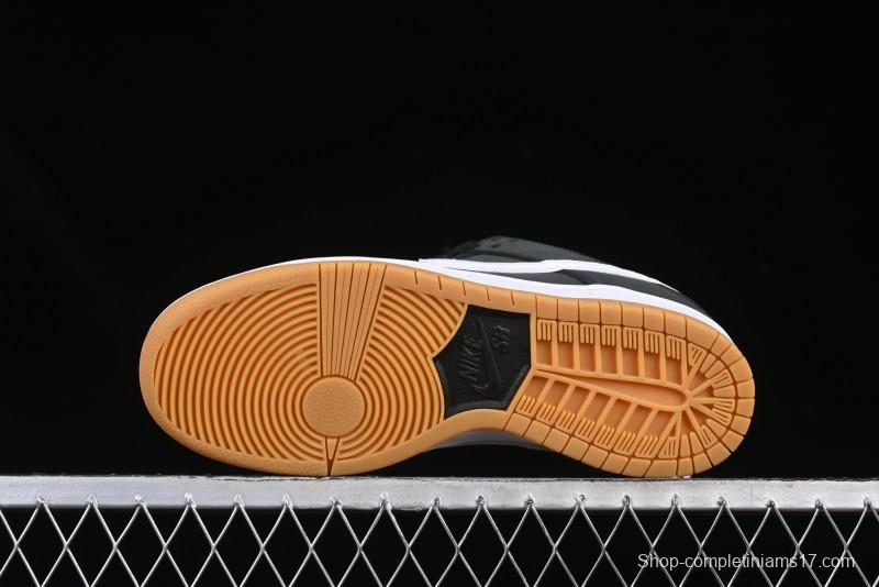 Nike SB Dunk Low Suede Black Skateboarding Shoes - CD2563-006