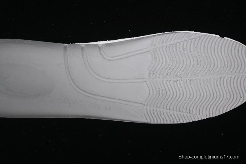 Alexander McQueen Oversized Sneakers with Black Suede Heel Detail - D.E5