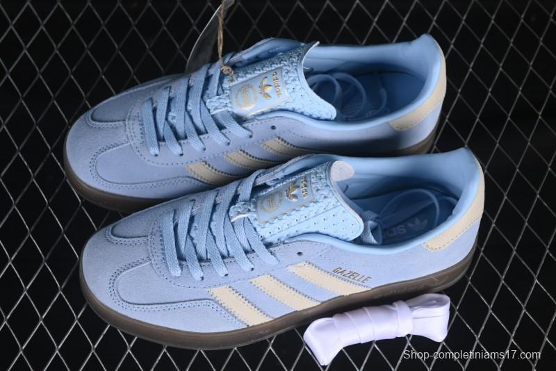 Adidas Originals Gazelle Indoor JI2717 Retro Casual Slip-Resistant Wear-Resistant Low-Top Sneakers