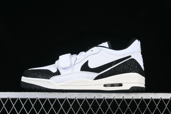 Nike Air Jordan Legacy 312 Low Sneakers with Velcro Strap and Triple Design - FQ7827-110