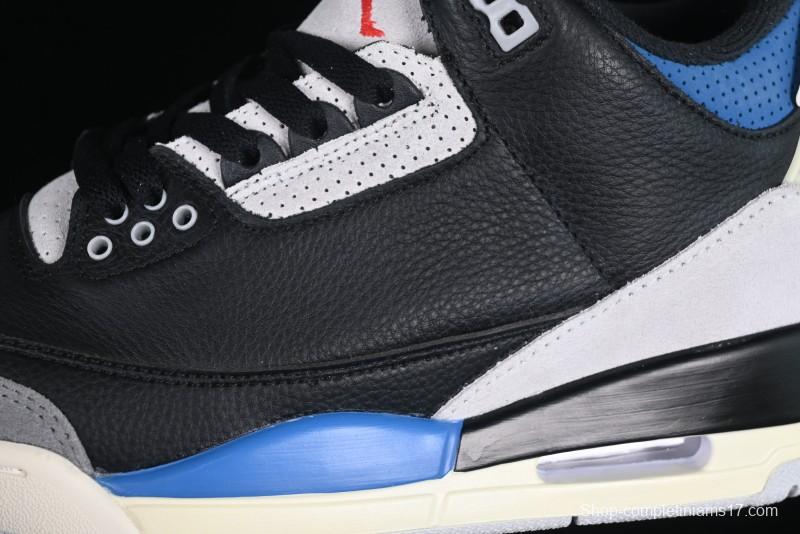 Nike Air Jordan 3 OG "Rare Air" Retro Basketball Shoes with Reverse Swoosh Design - IB8967-004