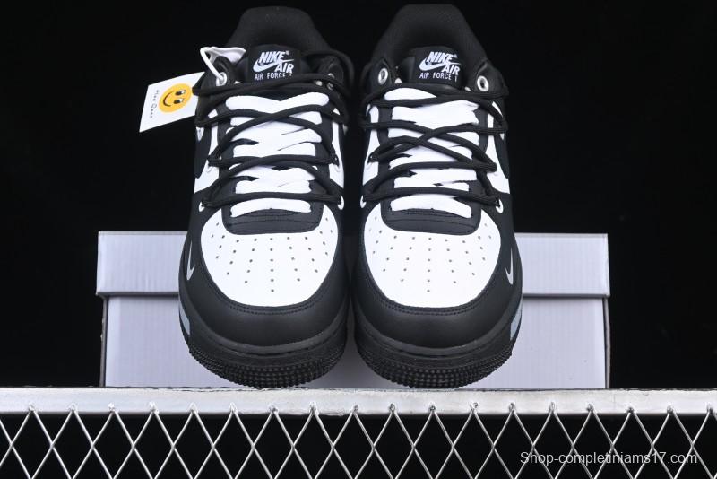 Nike Air Force 1 '07 Low Panda Smiley Low-Top Casual Sneakers - CV9879-542