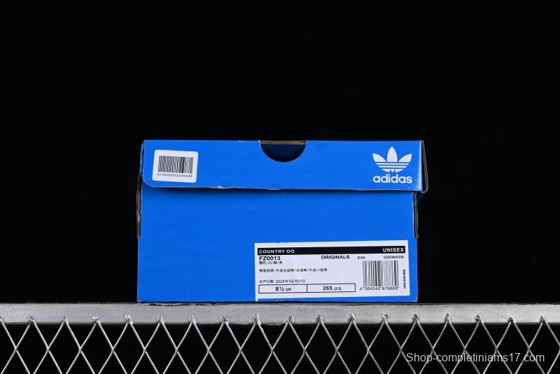 Adidas Wales Bonner Originals Country OG Fashion Casual Skate Shoes - FZ0013