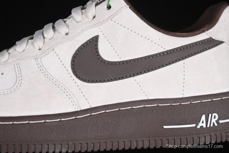 Nike Air Force 1 '07 Low Casual Sneakers with Full-Length Air Cushion - HQ3485-104