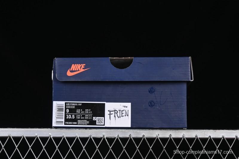 Nike Air Force 1'07 Low "Night Gun Hole" Casual Sneakers - FB1893-999