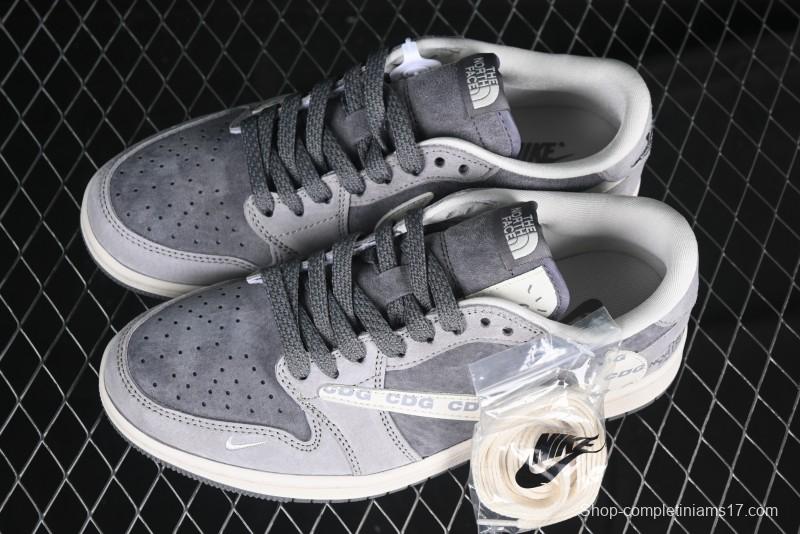 Nike Travis Scott x Fragment Design x Air Jordan 1 Low OG SP AJ1 Low Top Culture Casual Sneakers - XS3086-008