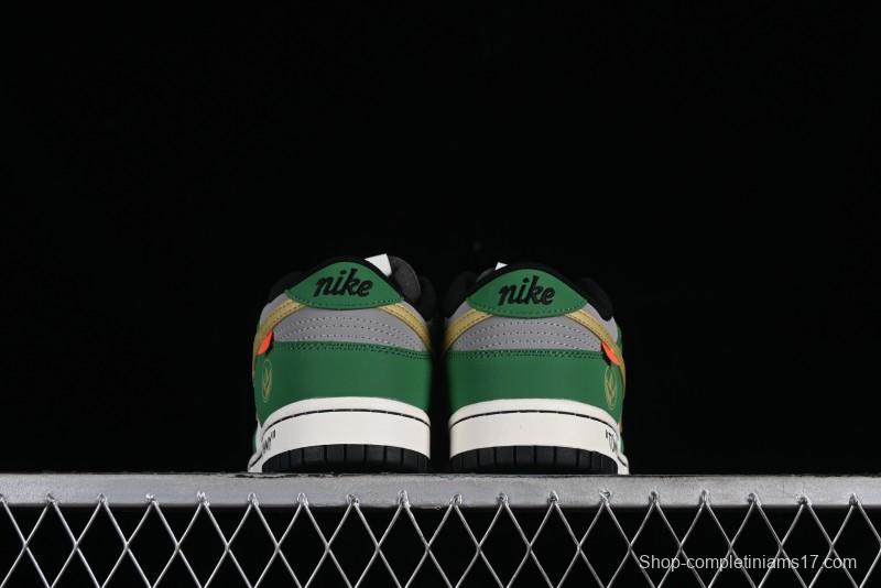 Nike SB Dunk Low Power Rangers Ankylosaurus Colorway Low-Top Casual Skateboarding Shoes - ZZ1998-006