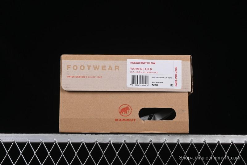 Mammut Hueco Knit II Low Hiking Shoes with Cushioning Anti-Slip and Abrasion-Resistant Design - 42808