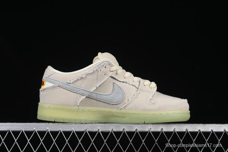 Nike SB Dunk Low "Mummy" Casual Skate Shoes with Tear-Away Fabric and Egyptian Theme - DM0774-111