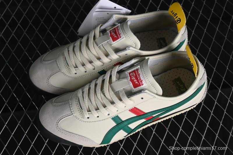 Onitsuka Tiger Mexico 66 Low-Top Leather Casual Running Shoes - DL408-1684
