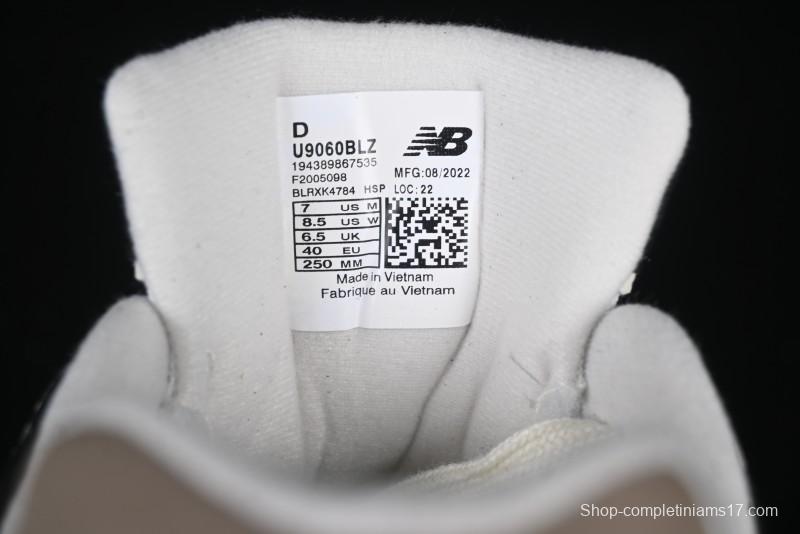 New Balance NB9060 Series Retro Casual Running Shoes with ABZORB Cushioning - U9060BLZ