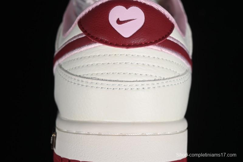 Nike SB Dunk Low Valentine's Day Limited Edition - Cherry Valentine Anniversary High-End Custom Low-Top Casual Sneakers - XX2025-312