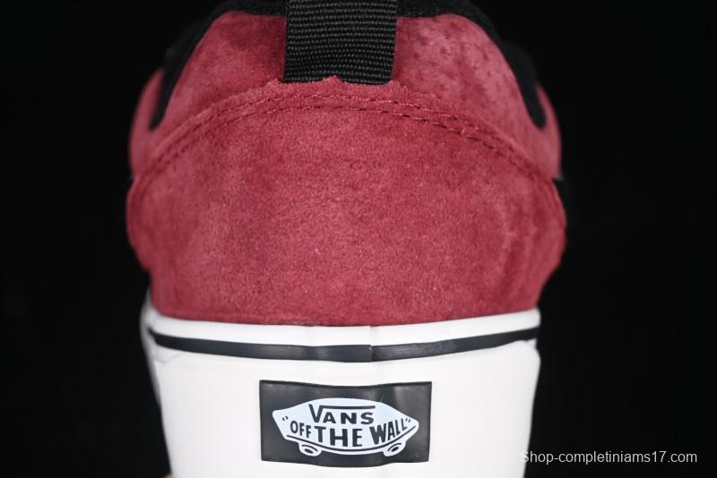 Vans Knu Skool DR Wine Red New Series Chunky Sneakers - VN000CZUVE8