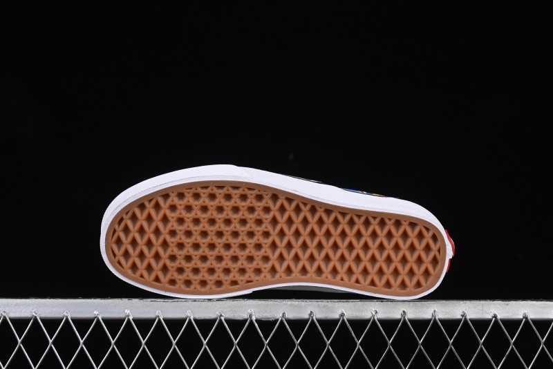 Vans Slip-on Pro Simpson Family All Over Print Low Top Skate Shoes - VN0A3WMD1TJ