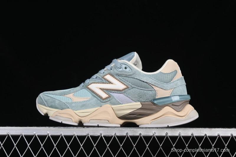 New Balance 9060 Retro Casual Running Sneakers with ABZORB Cushioning Technology - U9060FNB