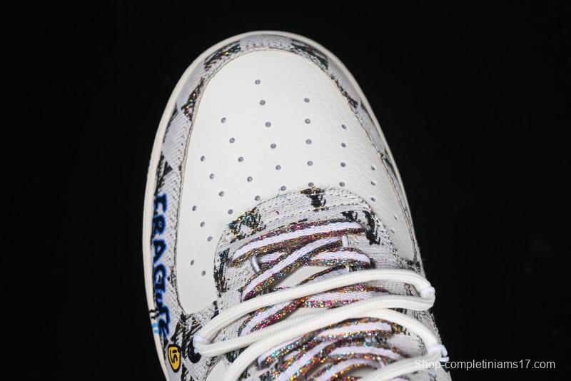 Nike Air Force 1'07 Low Hip Hop MLB Casual Lace-Up Sneakers - BD0077-333