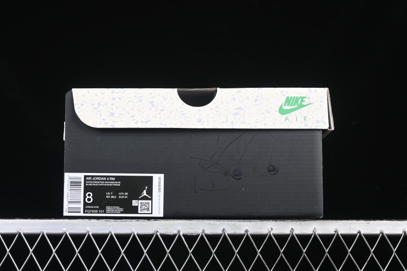 Nike Air Jordan 4 Remastered Retro Sneakers in Sky Blue - FQ7939-101