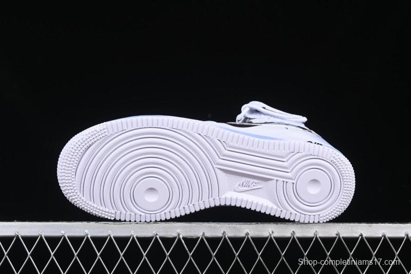 Nike Air Force 1 '07 Mid Custom Paint Anime Theme Casual Sneakers - ZH0316-056